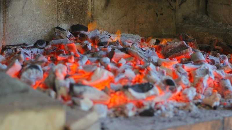 praparando la barbacoa